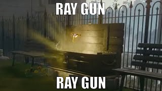 I cannot believe I get lucky with getting the R A Y G U N in Liberty Falls