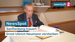 NewsSpot: Senftenberg trauert - Ernst-Ullrich Neumann verstorben