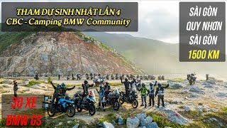 Tham dự Sinh Nhật lần thứ 4 của CBC - 30 chiếc BMW chạy 1500km