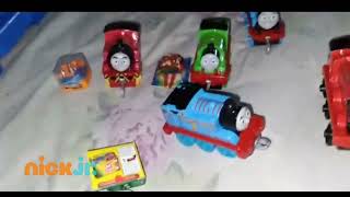 Thomas and friends sleepover party On nick jr/Percy Watch Paw Patrol the movie/Christmas party