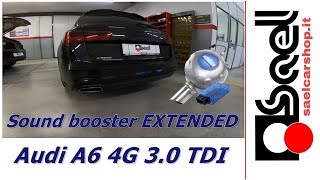 Sound booster Extended Audi A6 4G 3.0 TDI | Kufatec active sound