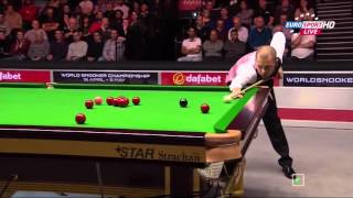 Barry Hawkins 132 break VS Ricky Walden at Masters 2014