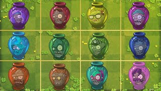 PvZ 2 Challenge - All Peashootes Vasebreaker VS All Gargantaur Zombies