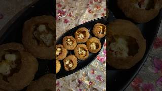 Pani puri pizza recipe #pizzapanipuri #coocking #food #shorts