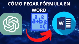 Cómo PEGAR fórmulas matemáticas de ChatGPT a Word