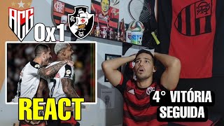 REACT ATLÉTICO-GO 0 X 1 VASCO REAÇÕES RIVAIS MELHORES MOMENTOS BRASILEIRÃO 2024