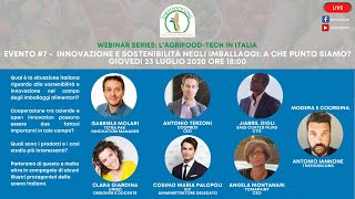 AgriFood Tech in Italia-Evento#7 - Innovazione e sostenibilità negli imballaggi: a che punto siamo?