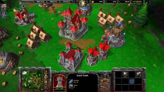 Warcraft III: Reforged Beta Gameplay, Human 1vs1, 1080p