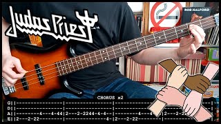 JUDAS PRIEST - United (BASS TABS) [lyrics + PDF]