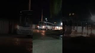 Real Alagoas lavando ônibus