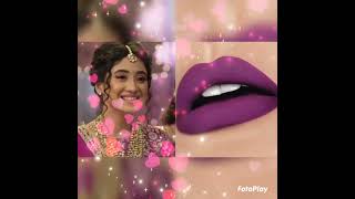 💖💖 Shivangi Joshi Dress Matching Lipstick ||