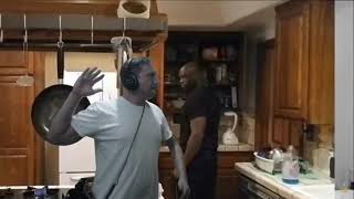 Portland Andy slaps EBZ in his own kitchen.