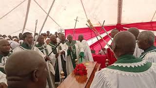 RBCCZ: Funeral Service of Mrs N Ntsini at Kiwani village Tsholomnqa . 20 April 2024. Part 1.