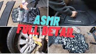 Deep Cleaning Dirty Car Interior - Satisfying ASMR Detailing | Mario Molina