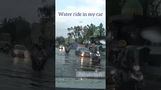 water ride in my car #shortvideo #shorts #dashcam