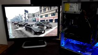 HP GAME Intel QUAD Q9450, XFX Nvidia GTS 250 512, 8GB, 500 HDD + GTA 5