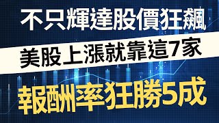 不只輝達股價狂飆！美股上漲就靠這7家，報酬率狂勝5成