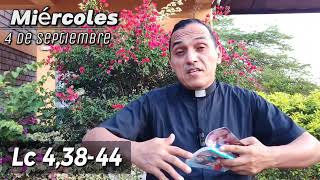 EVANGELIO DE HOY. Miércoles 4 de septiembre | Padre Victor Ordoñez