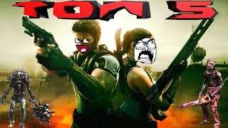 5 Самых Крутых Врагов в Resident Evil 5!