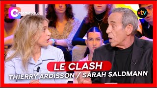 Le ton monte entre Thierry Ardisson et Sarah Saldmann