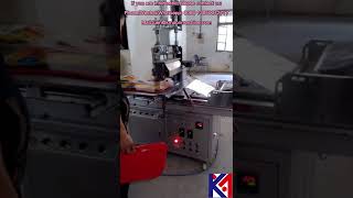 Large flat heat transfer printing machine