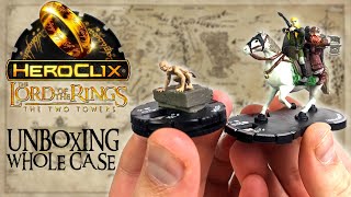 Opening a Case of 30 HeroClix - The Lord of the Rings: The Two Towers Blind Boxes!