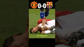 Ronaldo Showed Lionel Messi who is the Boss | Man United vs Barcelona Imaginary #football #ronaldo