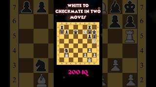 White to Checkmate in Two Moves🔥#chess #chessgame