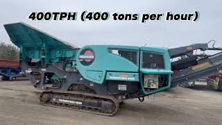 2017 Powerscreen Premiertrak 400X Jaw Crusher for Sale – High-Efficiency, Low-Hours Machine!