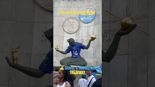 NFL Draft 2024 Spirit Of Detroit #detroit #shortsvideo #detroitlions #marvingaye #statue #travel