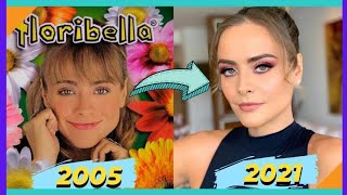 Antes e Depois do Elenco Floribella 2005  - 2021