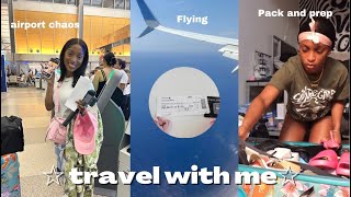 TRAVEL WITH ME TO JAMAICA ♥︎ packing, going through the airport, surprising family and more