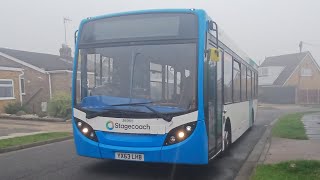 Stagecoach Midlands ADL Enviro 200 (YX63 LHB - 36955) running the 6