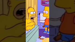 Bart Hitting Homer with a Table #Simpsons