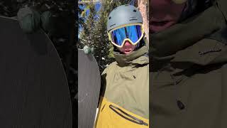 One Lap: 2025 Salomon High Path first impressions. Brighton Resort  #snowboarding #snowboard