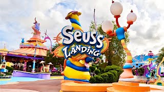 Seuss Landing at Universal’s Islands of Adventure | Full Tour, All Rides