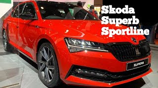 Part-1||Skoda Superb Sportline Interior and Exterior||All new Skoda Car presented in Autoexpo 2020