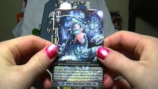 Opening a Box of Cardfight Vanguard Binding Force of the Black Rings BT12 (Part 2)