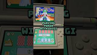 Luigi taught me how to play poker #luigi #nintendo #ds #minigames #poker #supermario64 #nsmb