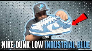 ONE OF THE BEST LOOKING DUNKS OF 2023 | NIKE DUNK LOW SE INDUSTRIAL BLUE (SASHIKO) REVIEW