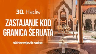 30. HADIS - Zastajanje kod granica šerijata | 40 Nevevijevih hadisa | dr. Zijad Ljakić