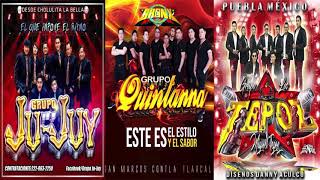 🕺🏻 CUMBIAS ROMANTICAS MIX 💃🏻🕺🏻 Grupo JUJUY vs Grupo Quintana vs Los Tepoz 🚀 MIX DE CUMBIAS 🚀