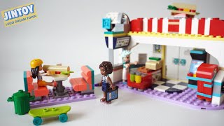 LEGO Friends Build restaurant - Heartlake Downtown Diner 41728