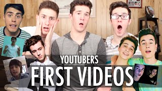 REACTING TO YOUTUBERS FIRST VIDEOS