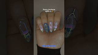 Percy Jackson nails #percyjackson #nailart