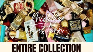 Rating My Entire Middle Eastern Fragrance Collection| 120+ Bottles Of Arabian Fragrances