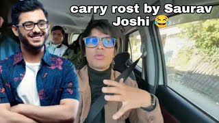 सौरभ जोशी ने कहा उत्तराखण्ड मेरी वजह से फैमस। 😂😂rost by #carryminati Amit Negi Vlogs