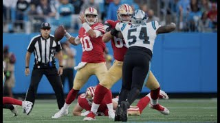 The 49ers got the best version of Jimmy Garoppolo against the Panthers