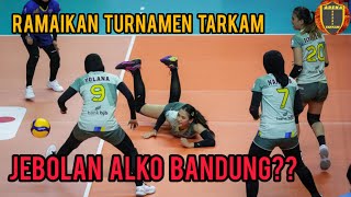 pemain-pemain jebolan Alko Bandung hadapi pemain asal Pasundan Pangalengan dalam sebuah turnamen