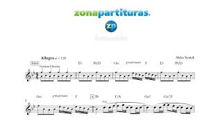 Partitura "Intocable" Aleks Syntek